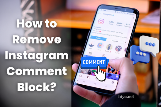 ¿Cómo eliminar el bloque de comentarios de Instagram?