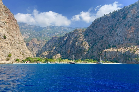 Most Beautiful Places in Turkey: Butterfly Valley Fethiye